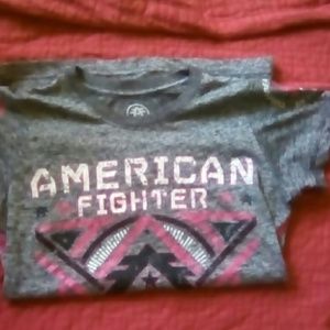 Women's American fighter t-shirt, small